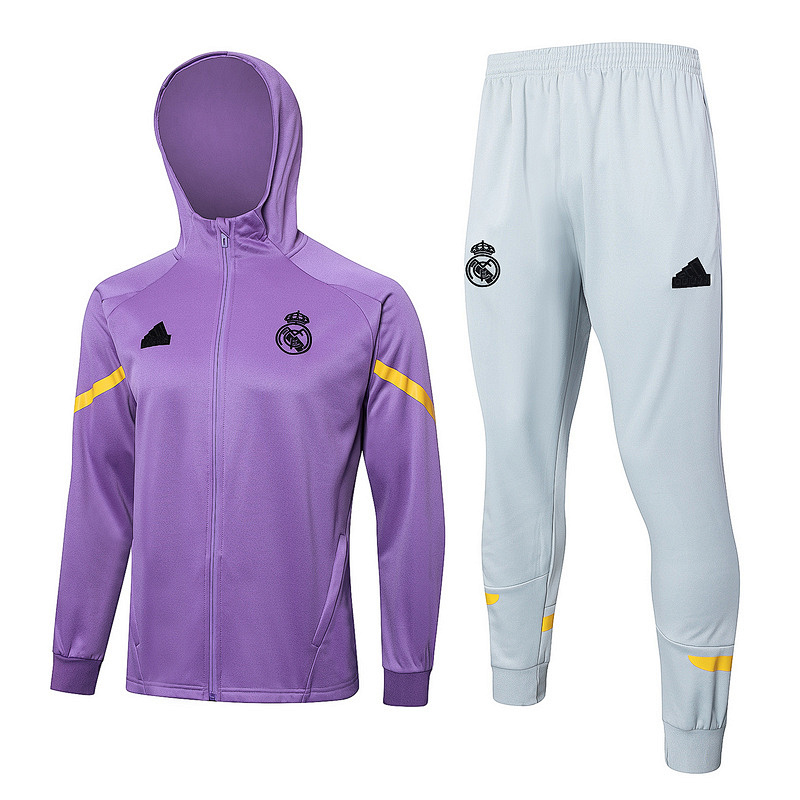 24-25 Real Madrid Hoodie Jackets