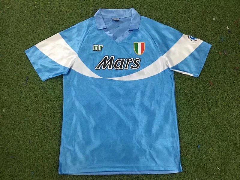 1990-91 Napoli Home Retro Jerseys