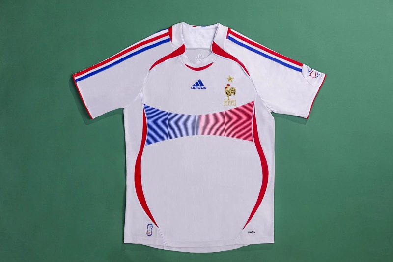 2006 France Away Retro Jerseys