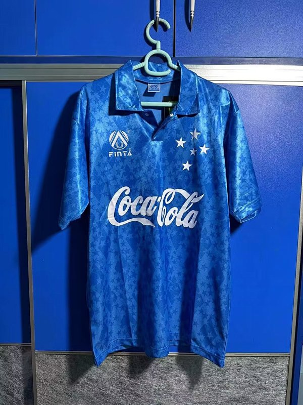 1993 Cruzeiro Home Retro Jerseys