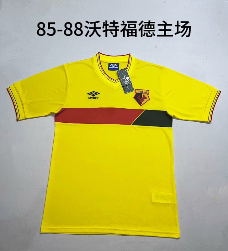 1985-88 Watford Home Retro Jerseys