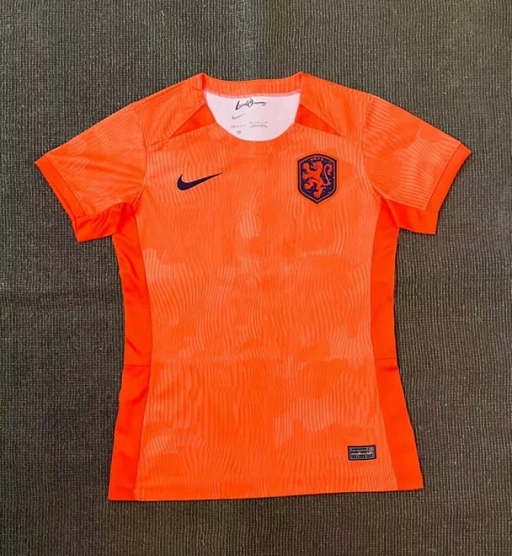 2023 Netherlands Home Woman Jerseys