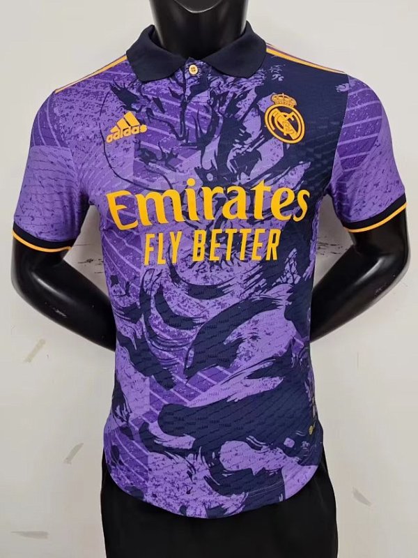 23-24 Real Madrid Purple Player Version Jerseys