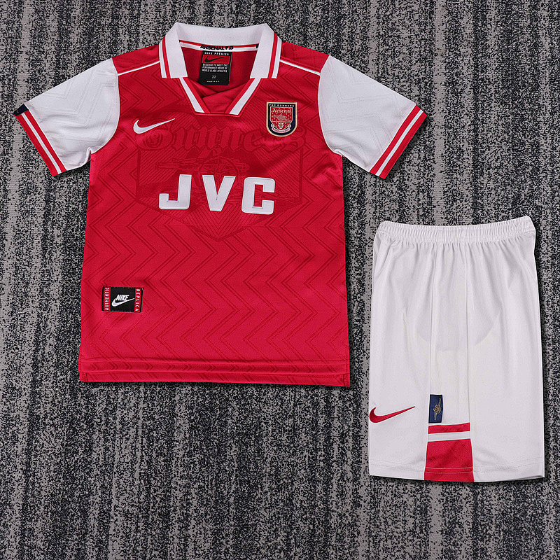 96-97 Arsenal Home Kids Jerseys