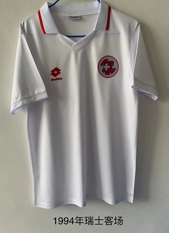 1994 Switzerland Away Retro Jerseys