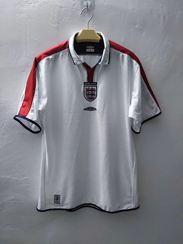 2004 England Home Retro Jerseys