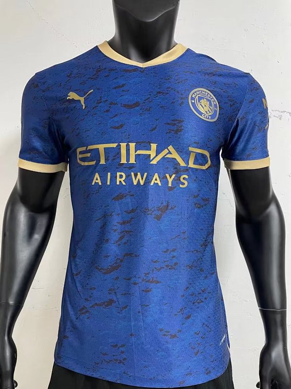 23-24 Manchester City Blue Special Player Version Jerseys