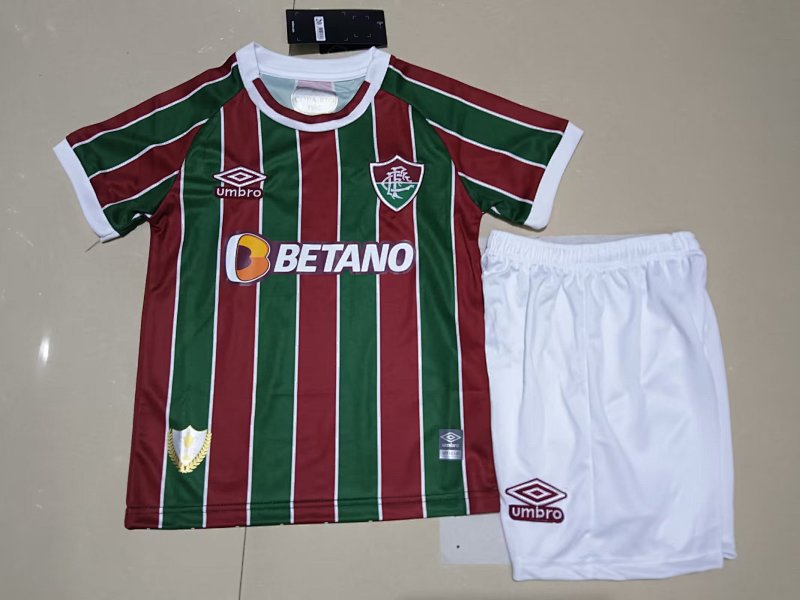 23-24 Fluminense Home Kids Jerseys