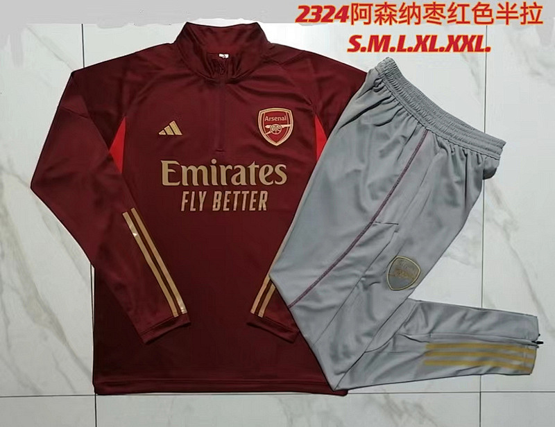 23-24 Arsenal Long Sleeve Training Suit