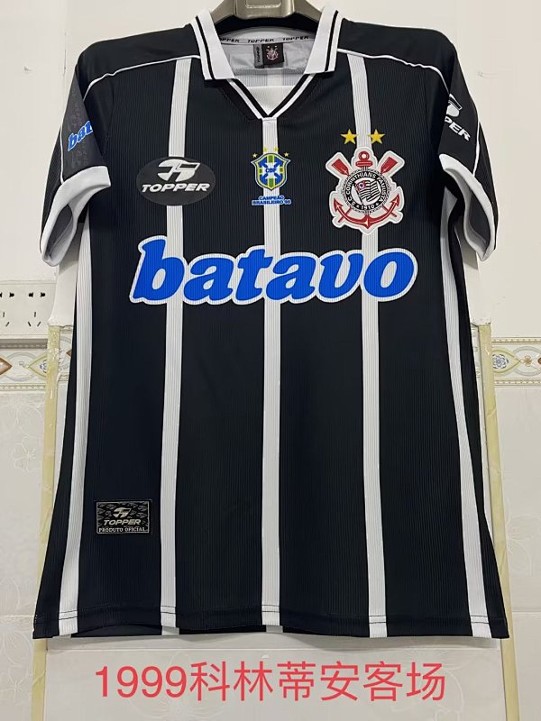 1999 Corinthians Away Retro Jerseys