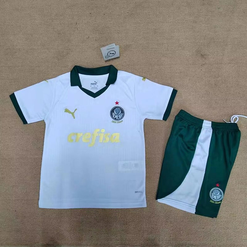 24-25 Palmeiras Away Kids Jerseys