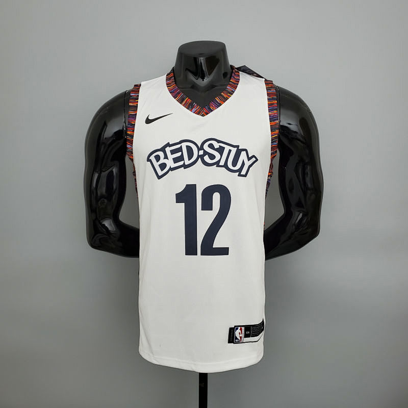 harris#12 Brooklyn Nets City version White NBA jersey Size S-XXL