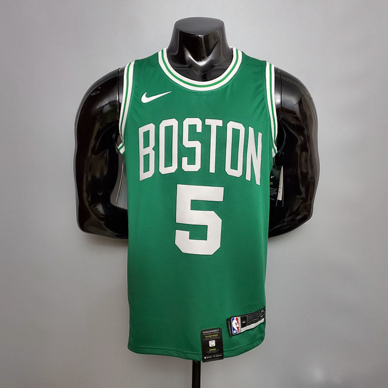 GARNETT#5 Celtics green NBA jersey Size S-XXL Nike connect recognition