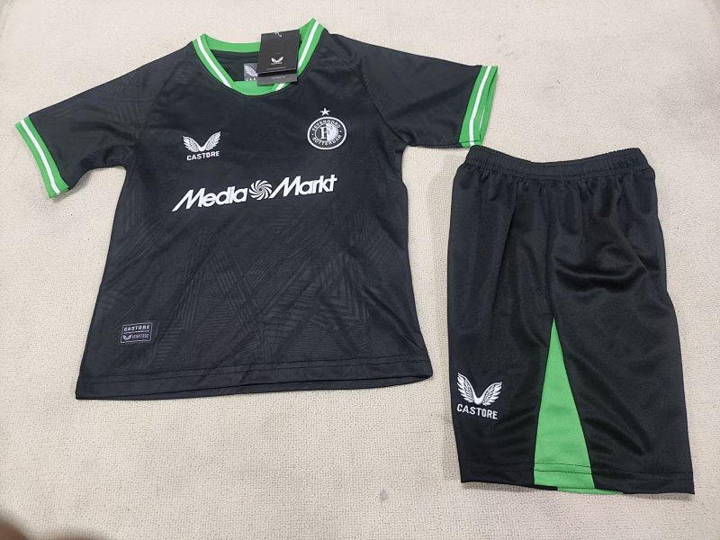 24-25 Feyenoord Away Kids Jerseys