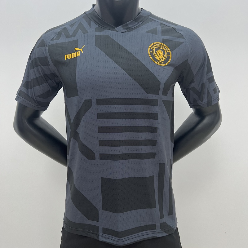 23-24 Manchester City Player Version Gray Training Jerseys