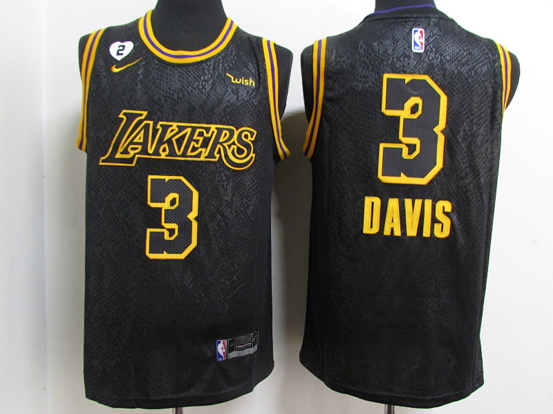 Lakers #3 City Edition Embroidery