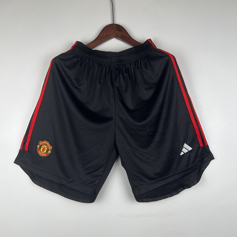 23-24 M-anchester U-nited Black Shorts