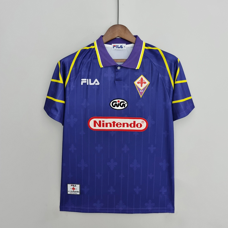 97-98 Fiorentina Home Retro Jerseys