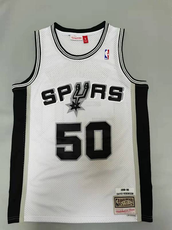 Spurs #50 Retro Embroidery