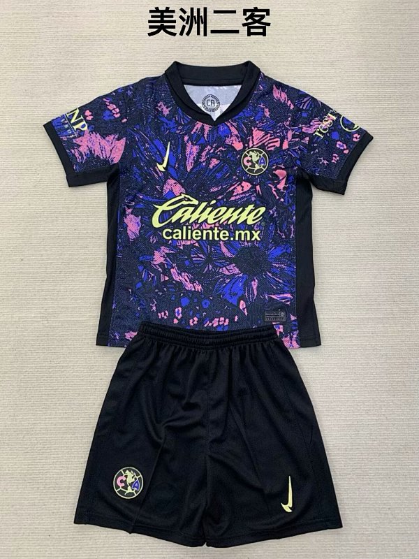 24-25 Club America Third Adults And Kids Jerseys