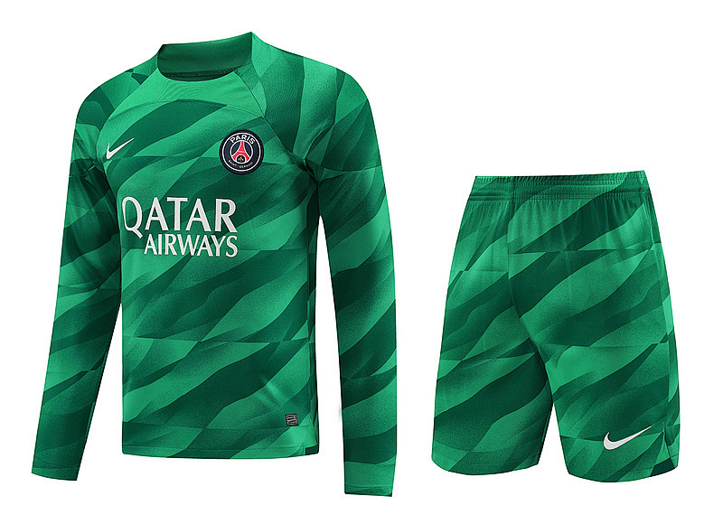 23-24 Paris Goalkeeper Long Sleeve Jerseys