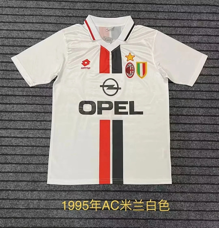 1995 AC Milan Away Retro Jerseys
