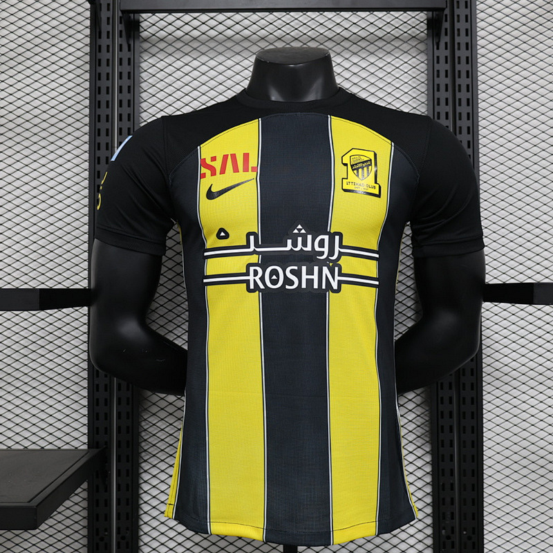23-24 Al-Ittihad Home Player Version Jerseys