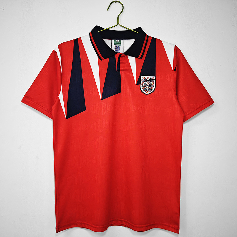 1990 England Away Retro Jerseys