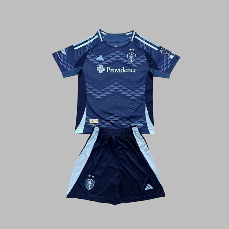 25-26 Seattle Away Kids Jerseys