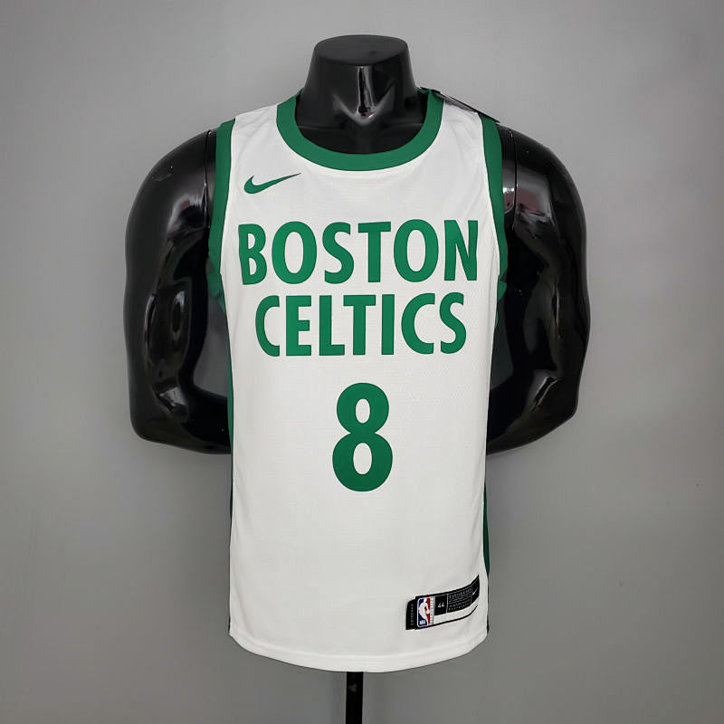 WALKER#8 Celtics White City Edition NBA jersey Size S-XXL