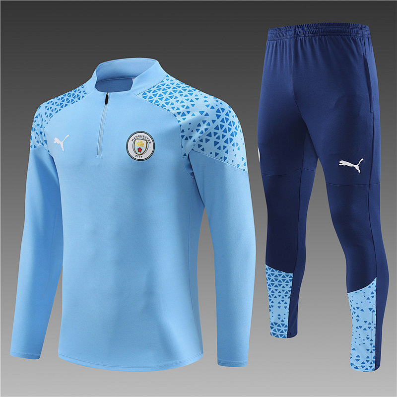 23-24 Manchester City Long Sleeve Training Suit