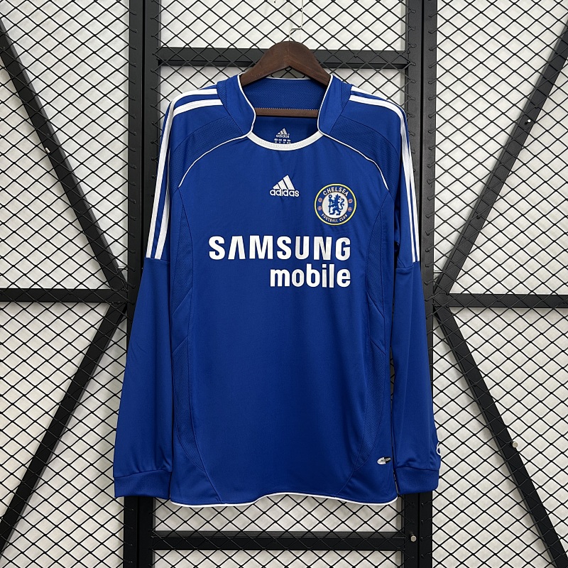 Retro Long sleeve Chelsea 06/07 home S-XXL