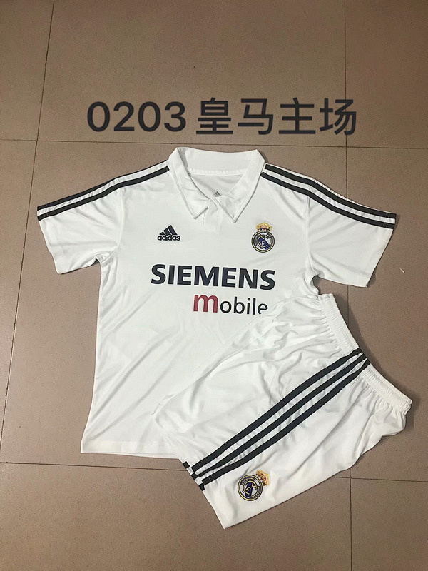 02-03 Real Madrid Home Retro Jerseys