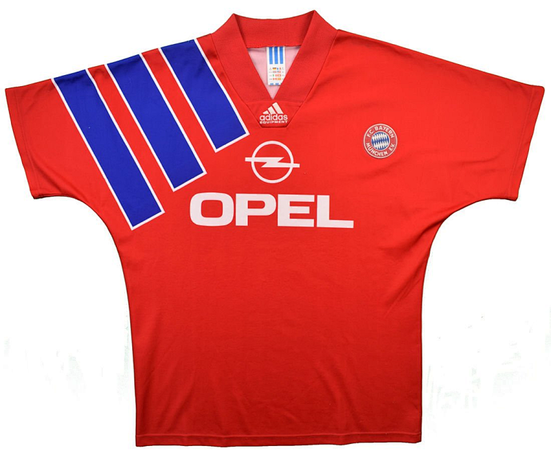91-93 Bayern Home Retro Jerseys