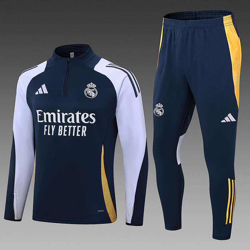 24-25 Real Madrid Long Sleeve Training Suit