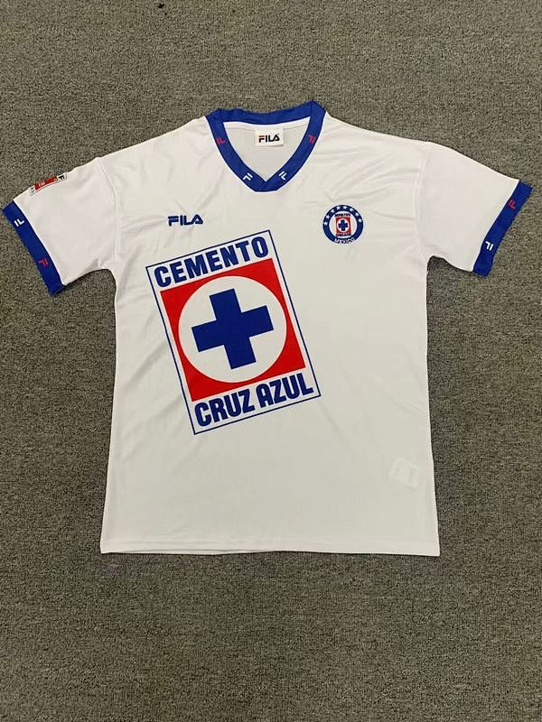 1996 Cruz Azul Away White Retro Jerseys