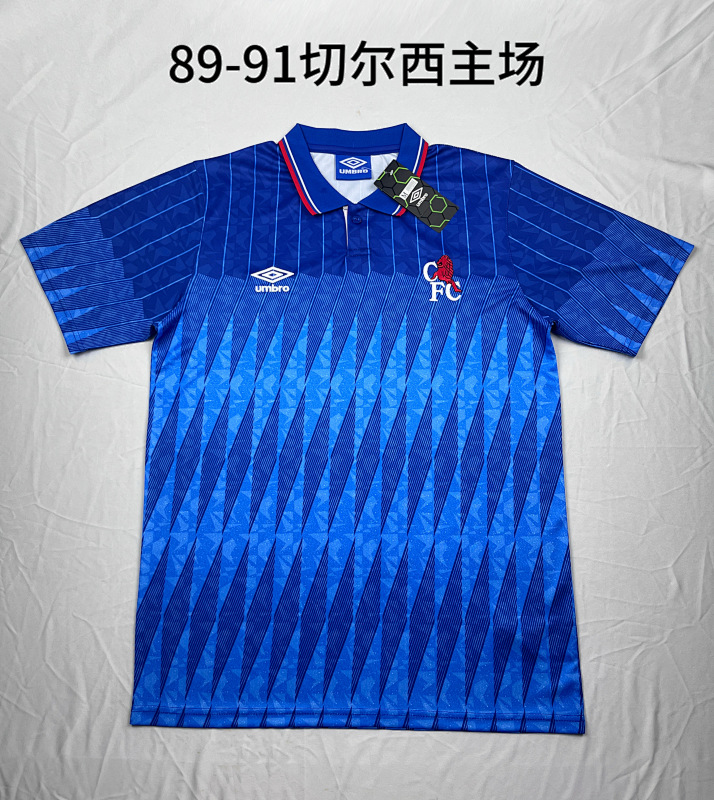 1989-91 Chelsea Home Retro Jerseys