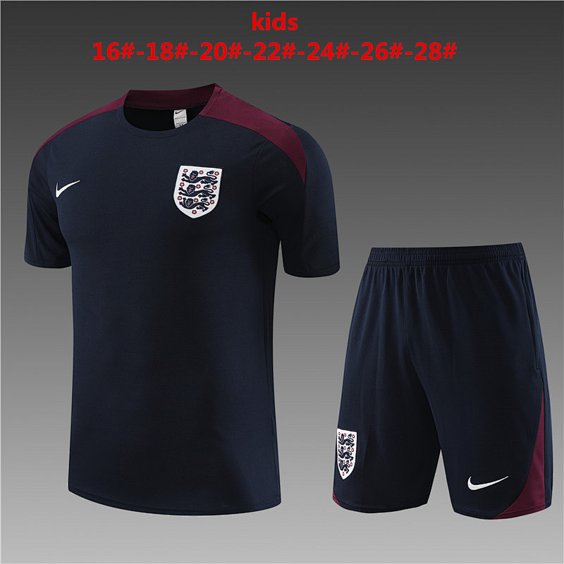 2023 England Kids Training Jerseys