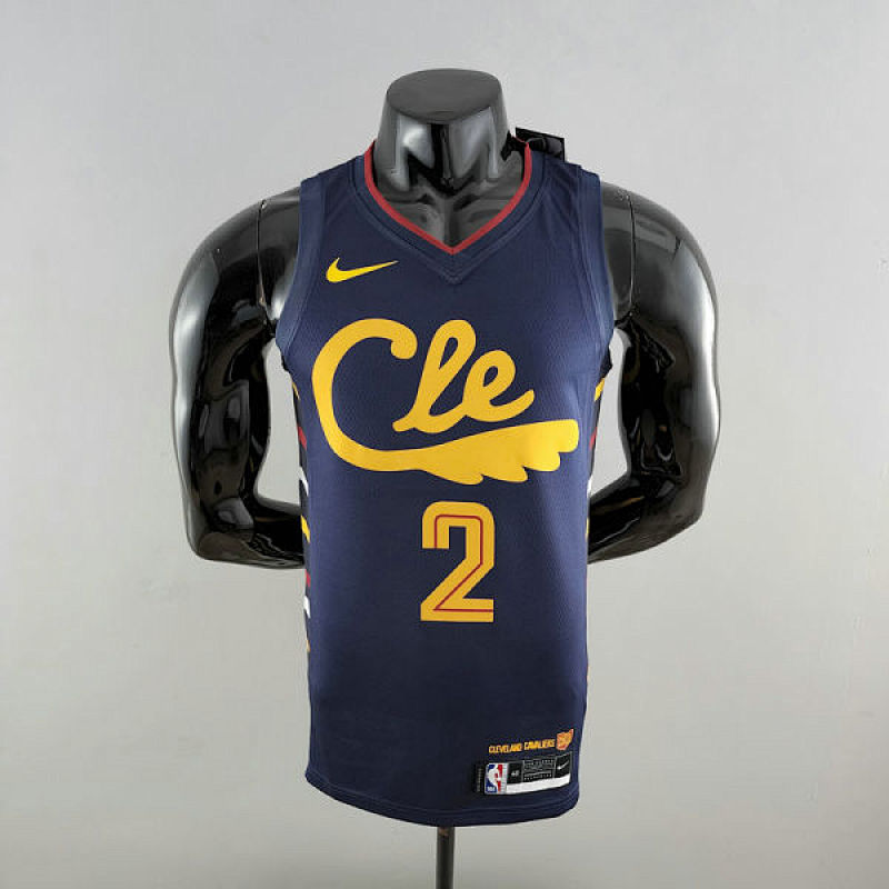 Cleveland Cavaliers Irving #2 Striped NBA Jersey S-XXL