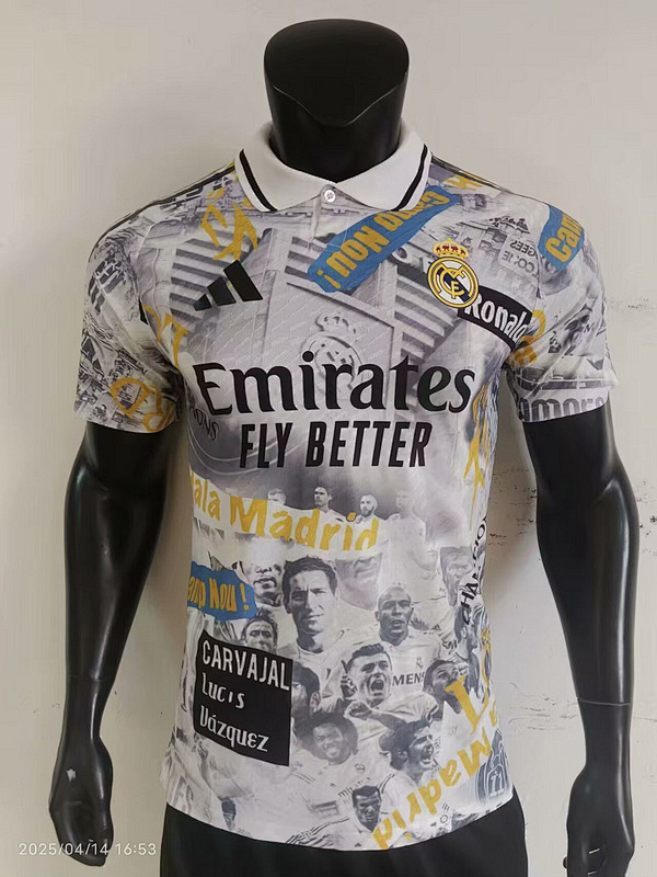 25-26 Real Madrid Special Player Version Jerseys