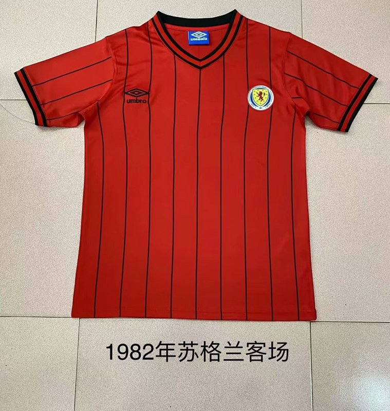 1982 Scotland Away Retro Jerseys
