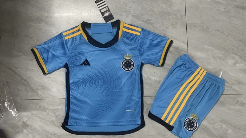 23/24 Cruzeiro Third Kids Jerseys