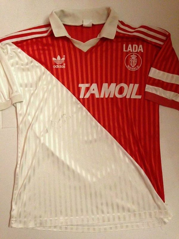 91-92 Monaco Home Retro Jerseys