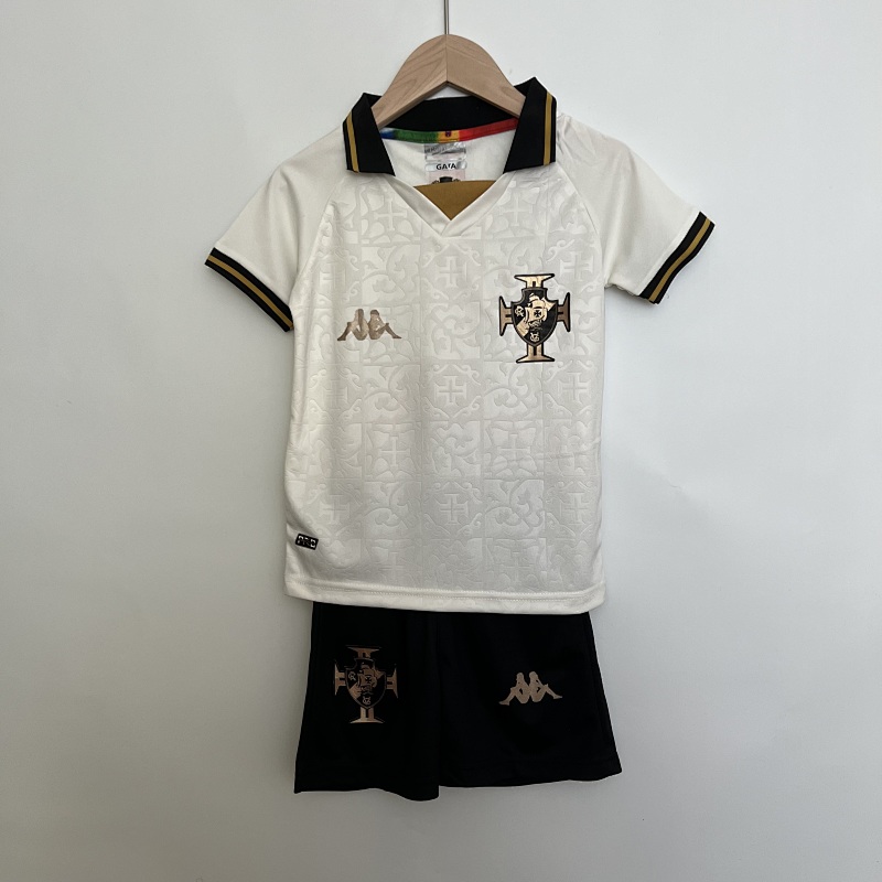 23-24 Vasco da Gama Kids White Jerseys