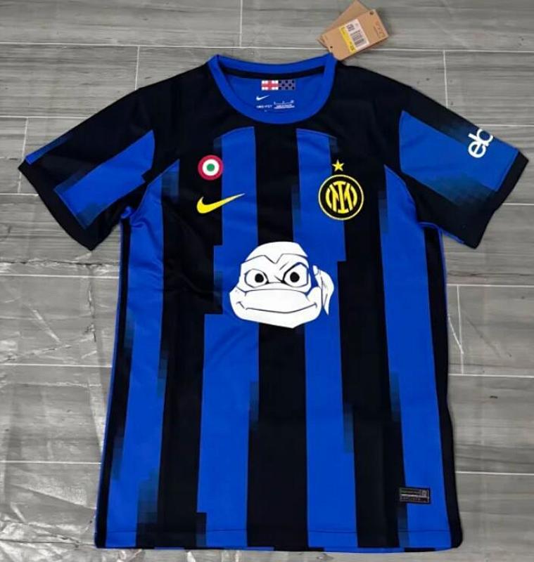 23-24 Inter Milan Home Ninja Turtles Jerseys