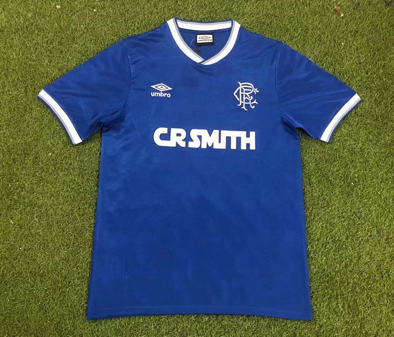84-87 Rangers Home Retro Jerseys