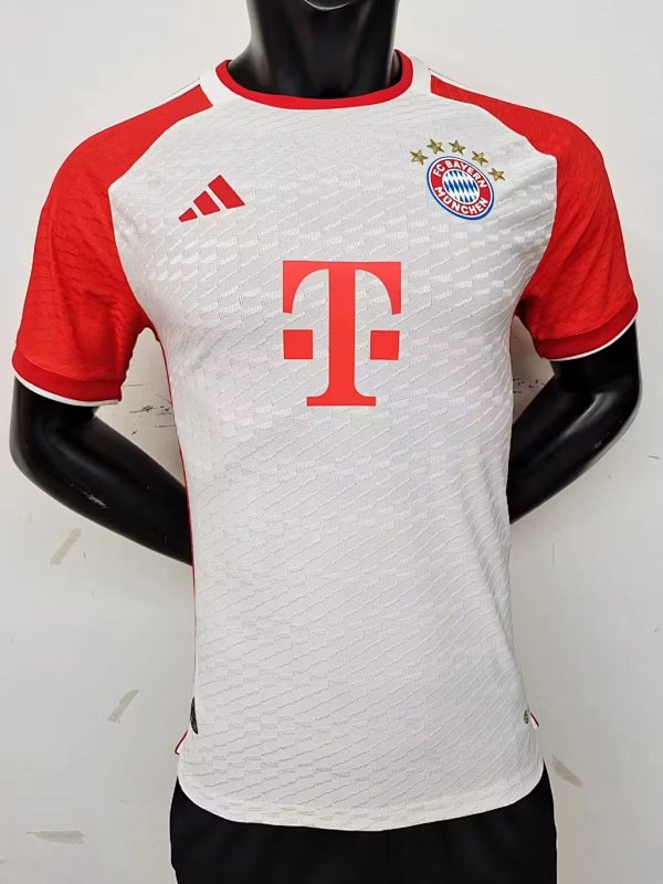 23-24 Bayern White Player Version Jerseys