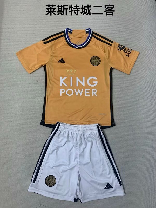 23-24 Leicester City Third Adults And Kids Jerseys