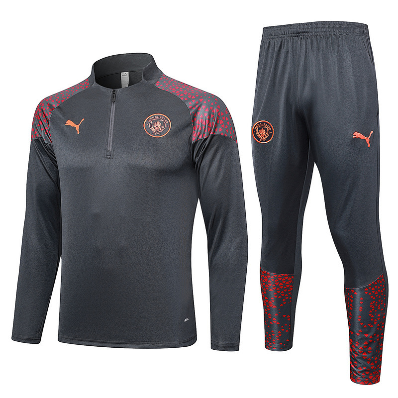 23-24 Manchester City Long Sleeve Training Suit