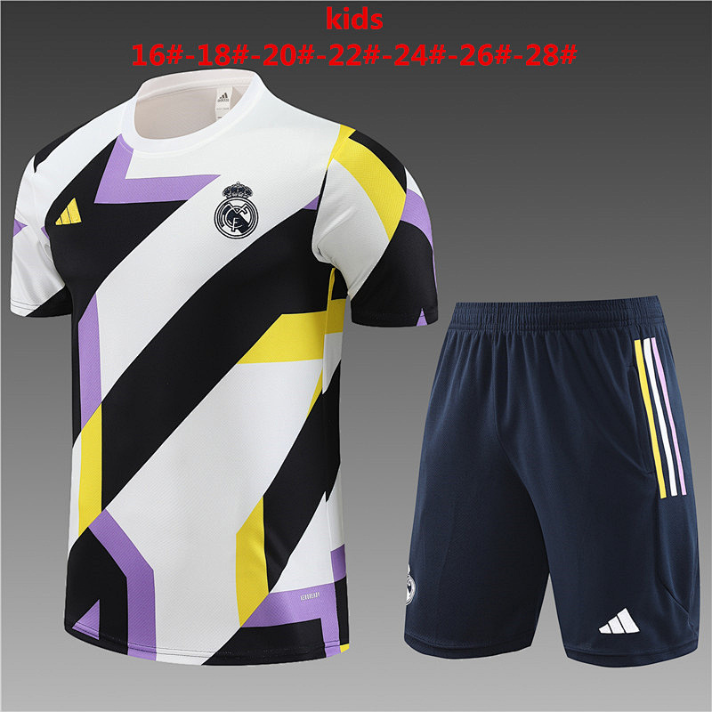 23-24 Real Madrid Kids Traning Jerseys
